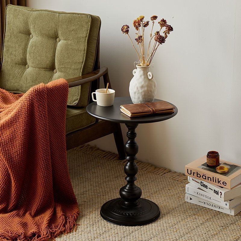Vintage Charm Metal End Table