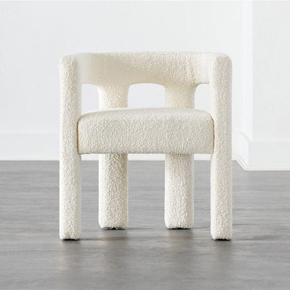 Bouclé Dining Armchair