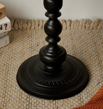 Vintage Charm Metal End Table